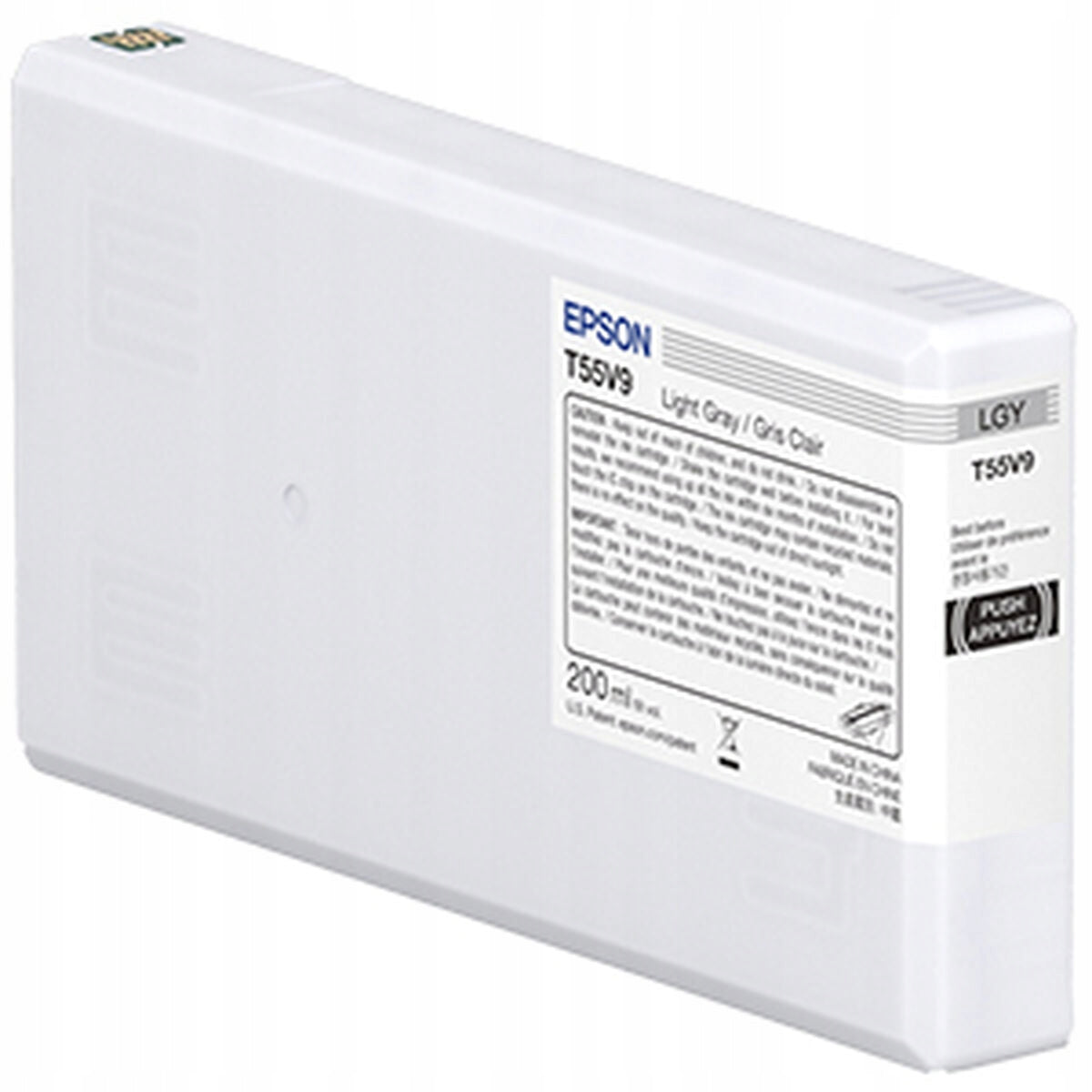 Inkoust Epson C13T55W900 šedý Color gray