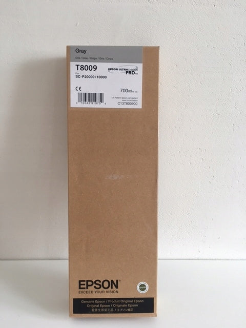 Inkoust Epson SureColor SC-P10000 C13T800900 šedý Color gray