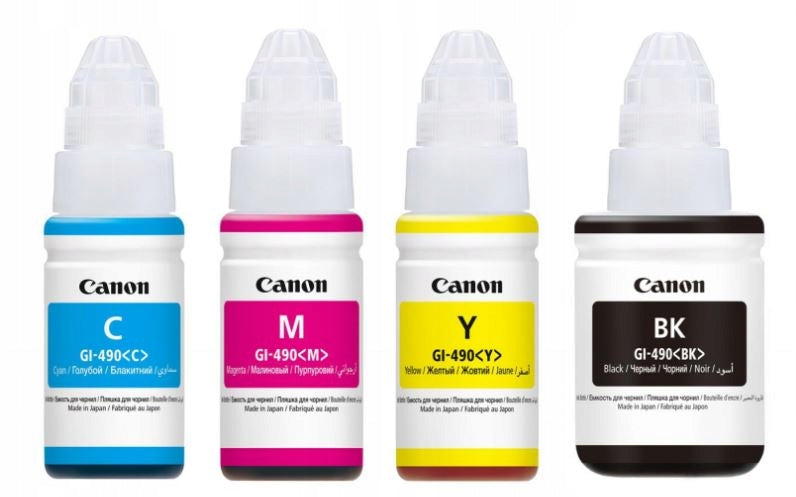 Inks Canon GI-490 Set