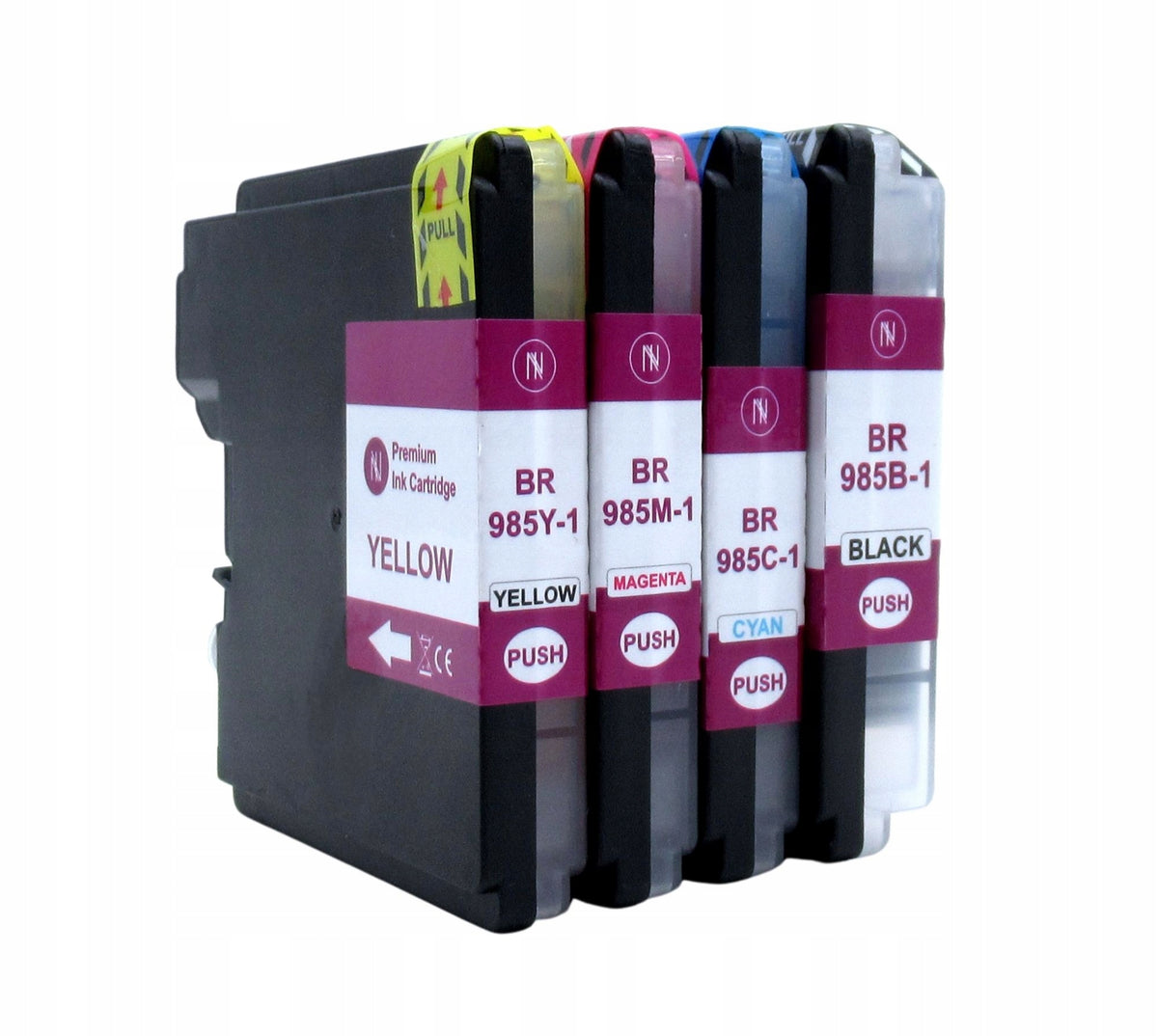 Inks for BROTHER LC985 DCP J315W - Set Manufacturer code BR-985BOX