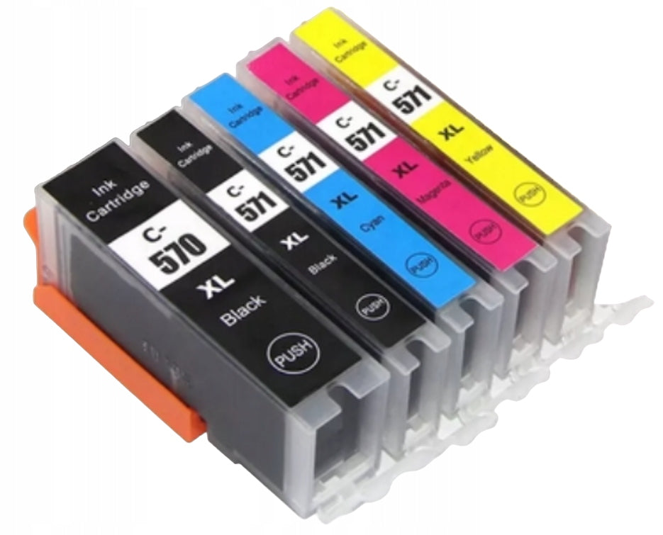 Inks for Canon PGI-570 CLI-571 CMYK set Replacements