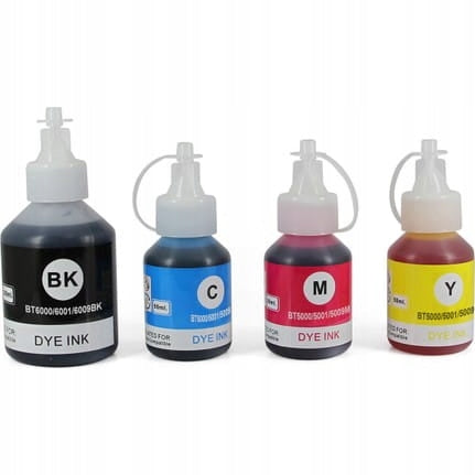 Inks for brother DCP-T500W T700W bt6000bk bt5000c