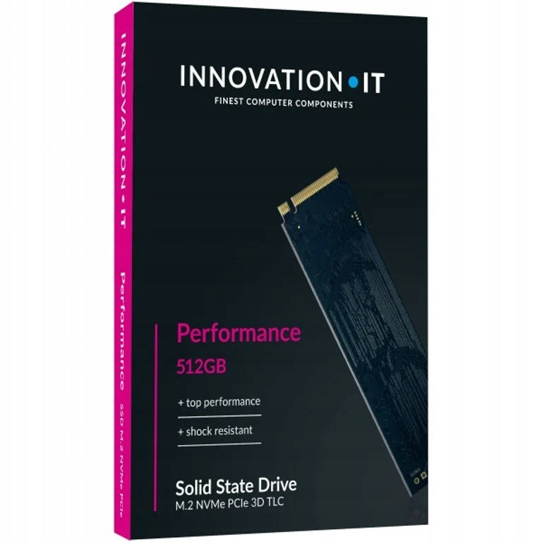 Innovation IT M.2 512GB PCI Express 3.0 NVMe 3D TLC Model Innovation IT Performance