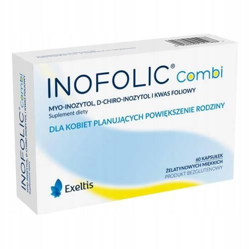 Inofolic Combi for women during pregnancy planning, 60caps.