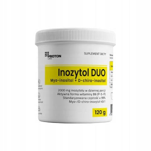 Inositol Duo with Vitamin B6 for Mental Health Proton Labs120 g