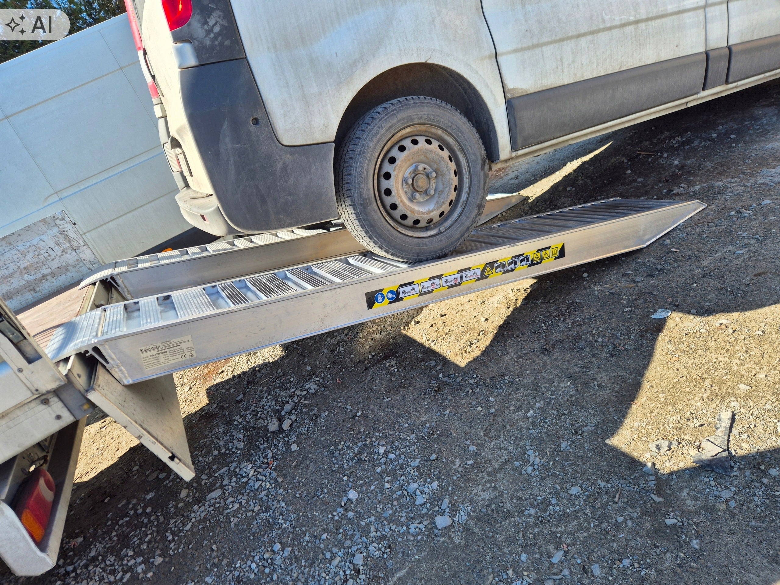 Inrun aluminum ramps 3m to 11950kg, Italian quality, proven supplier Manufacturer code 175/30