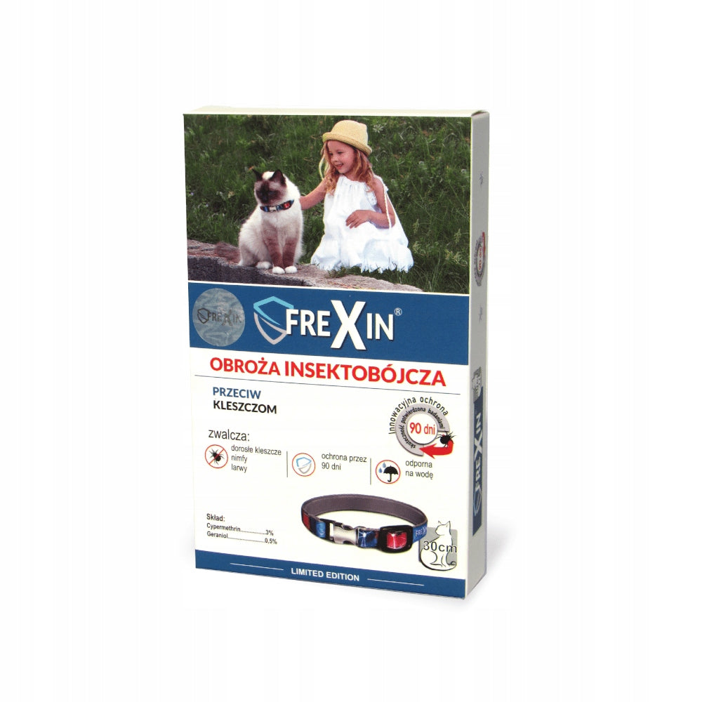 Insecticide Cat Tick Collar Frexin 30cm 90 Days