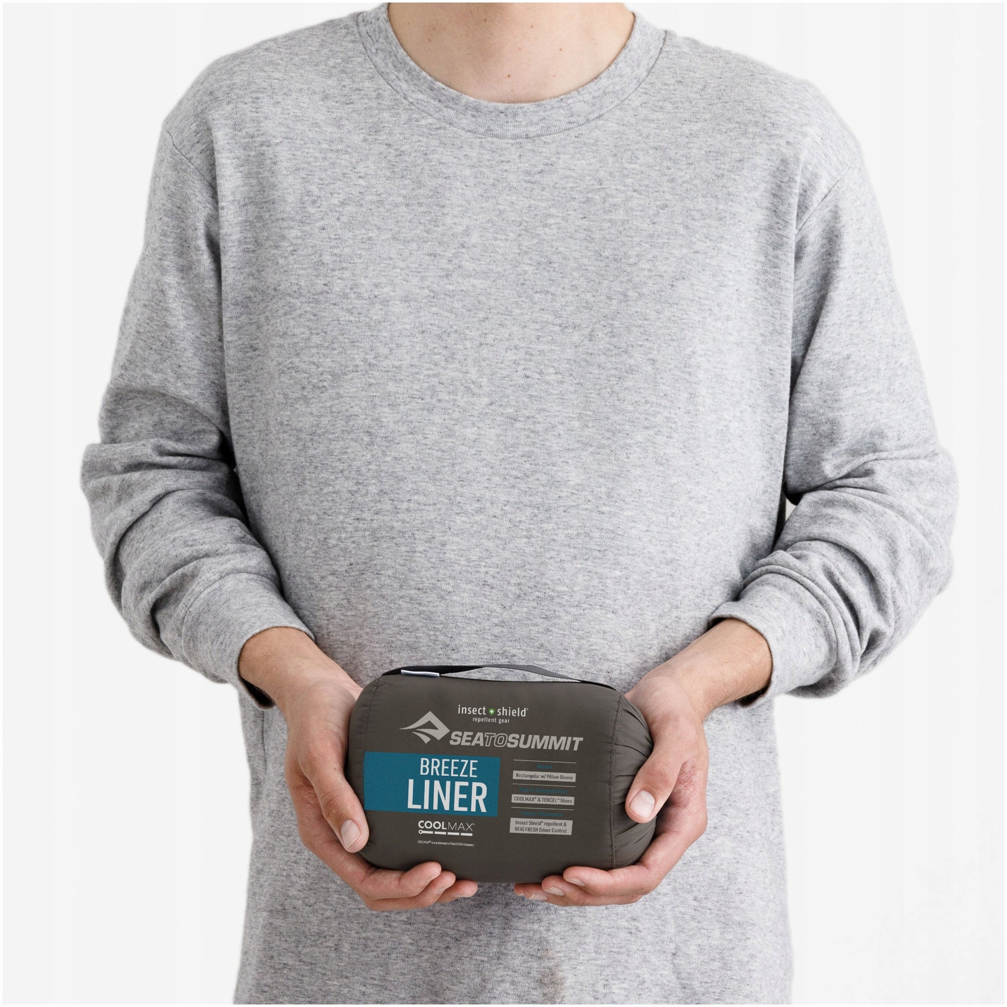 Insert for sleeping bag SEA TO SUMMIT Breeze impregnation against insects Manufacturer code 9327868152728