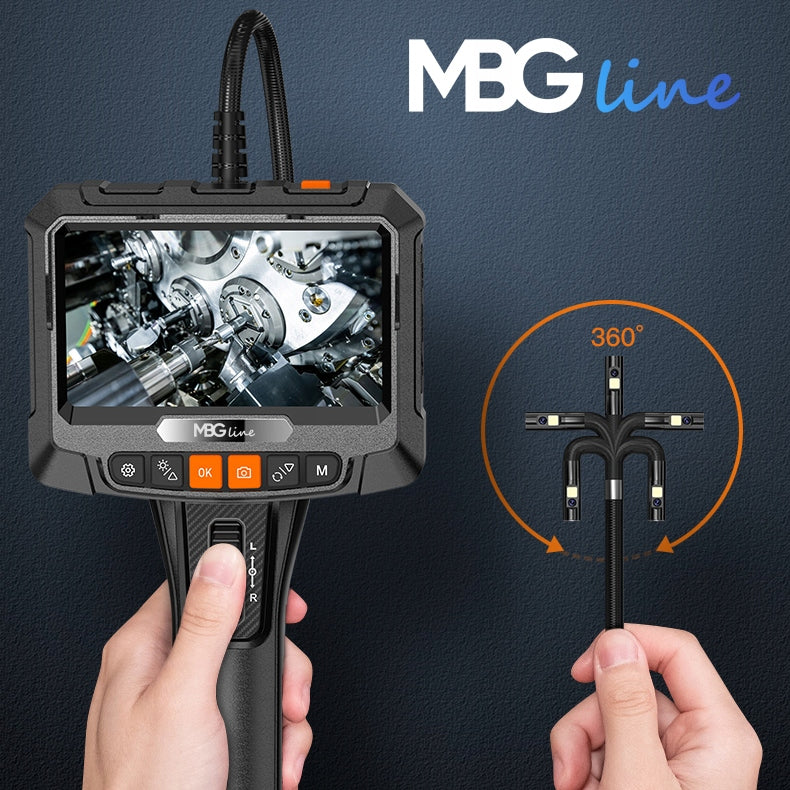 Inspection Camera MOVABLE HEAD Camera Endoscope DUO Workshop Borescope Manufacturer code MBG line S10