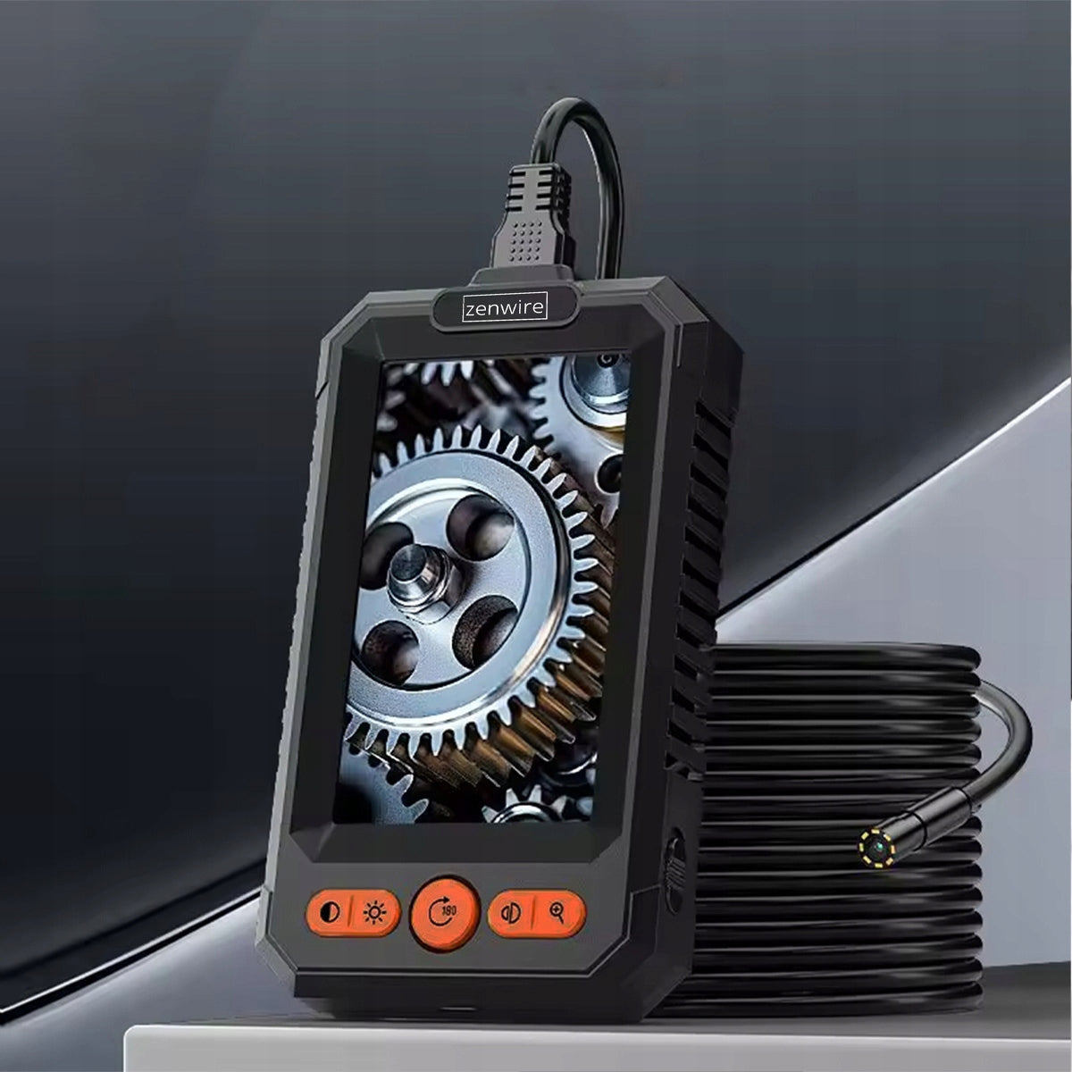 Inspection Camera Workshop Endoscope for Full HD IPS USB-C 5m Motor Tubes Batteries included yes