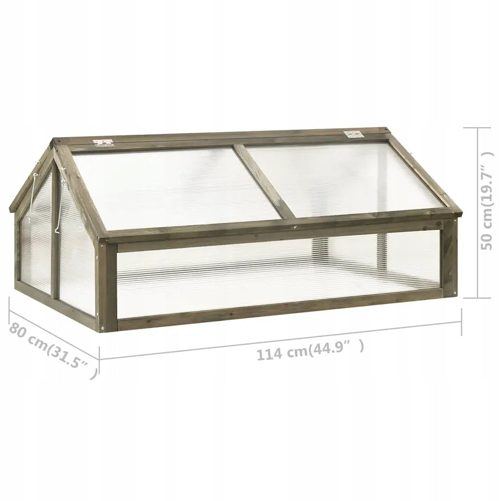 Inspectorate, grey, 114x80x50 cm, fir wood Manufacturer code 316416