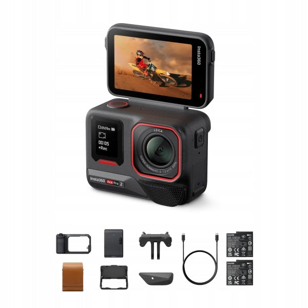 Insta360 ACE PRO 2 Flash Print Bundle, 4K Camera, 8K