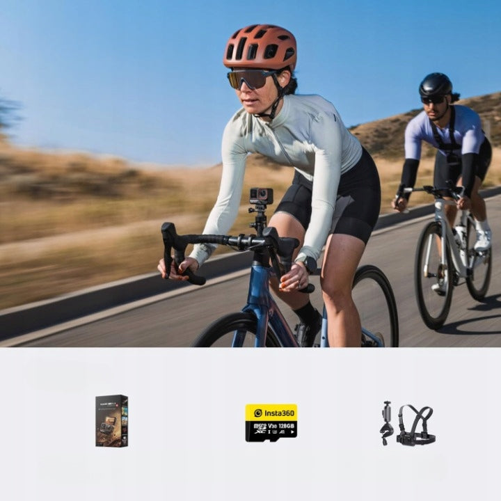 Insta360 Ace Pro 2 Bike-Bundle Camera 8K Leica Dual-AI Sensor 1/1.3" Packaging status original