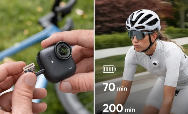 Insta360 GO Ultra 4K FlowState Camera Battery 200min White Standard Bundle Packaging status original