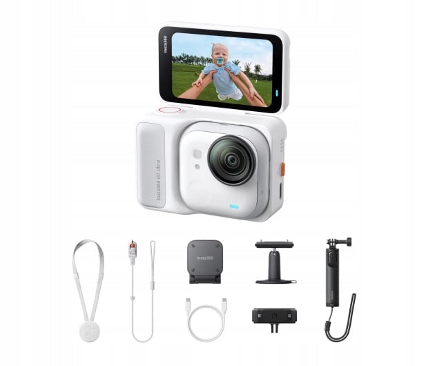Insta360 GO Ultra Creator Bundle (Arctic White) Brand Insta360