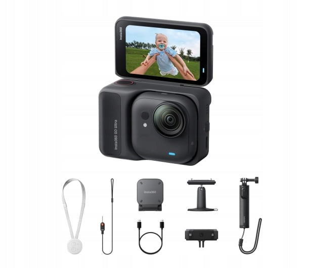 Insta360 GO Ultra Creator Bundle (Midnight Black) Brand Insta360