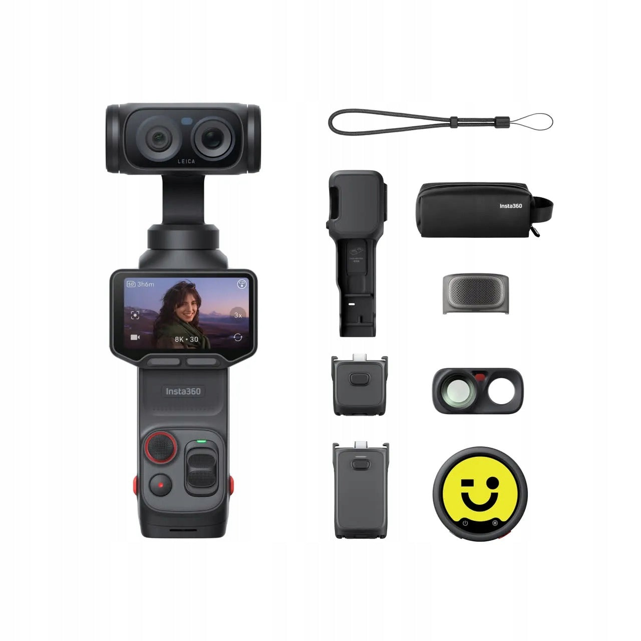 Insta360 Luna Ultra Creator Bundle Cosmic Black | 8K Sports Camera