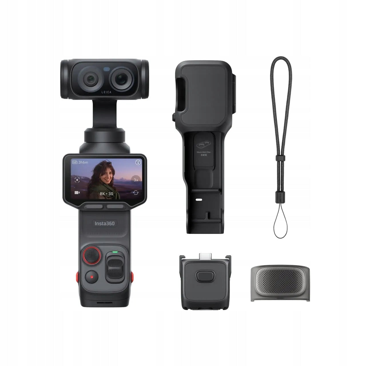Insta360 Luna Ultra Standard Bundle Cosmic Black | 8K Sports Camera
