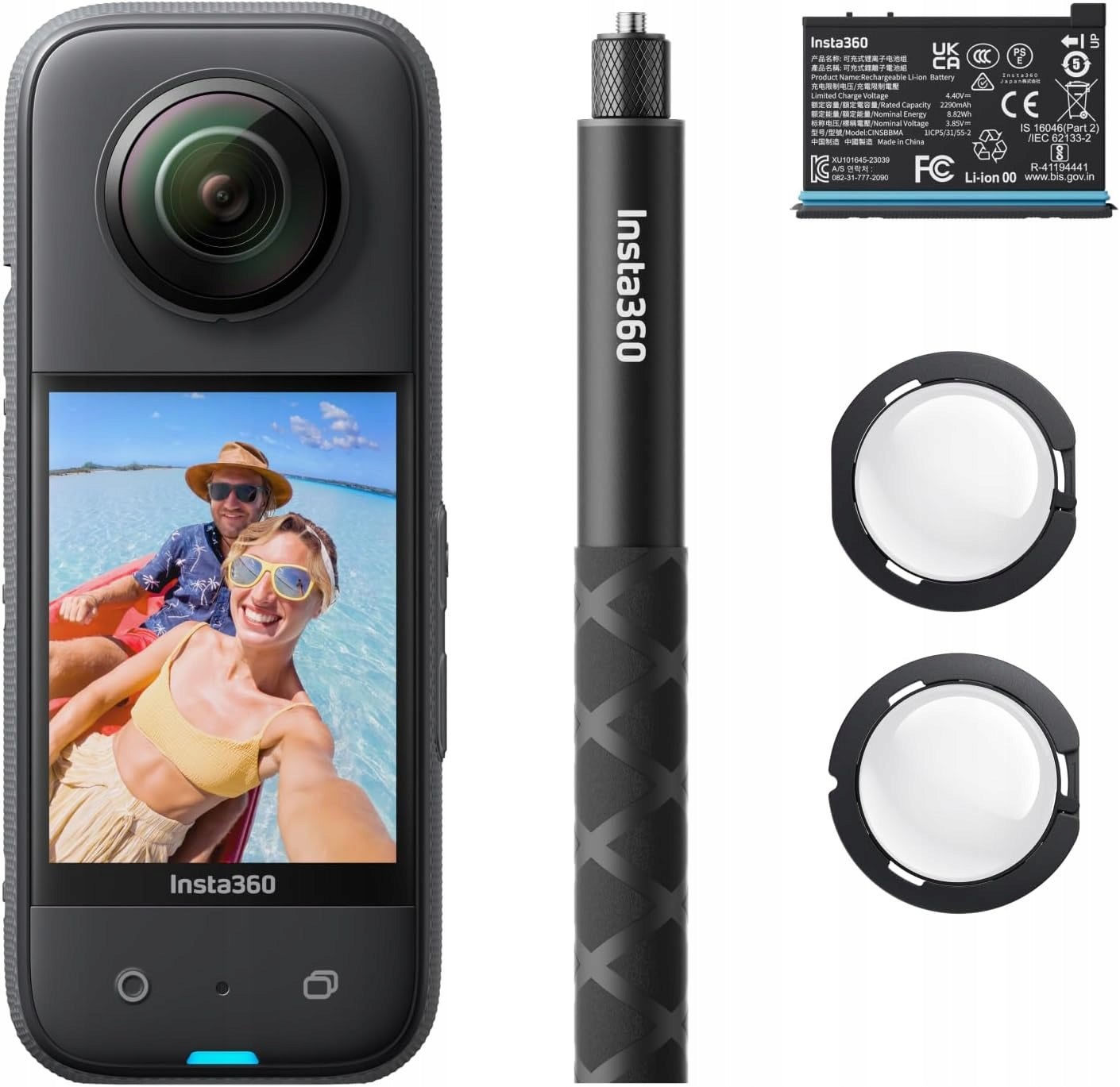 Insta360 X3 StarterBundle waterproof sports camera 360°
