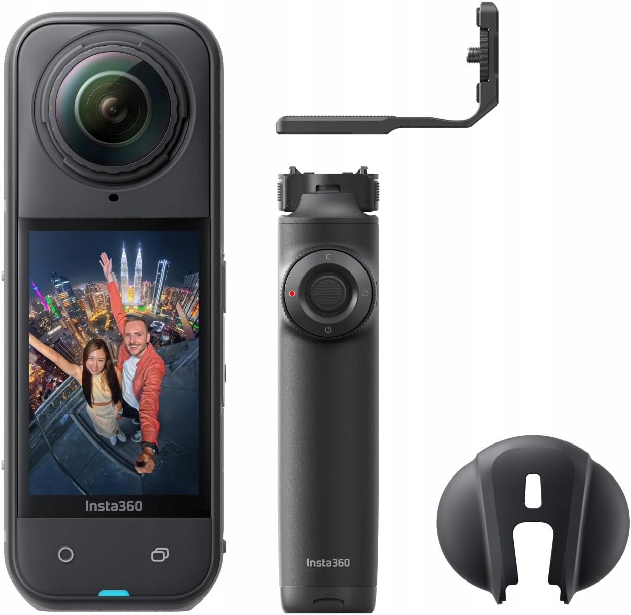 Insta360 X5 Pack Vlog Camera 8K 360° Invisible Stick Battery 3h Set