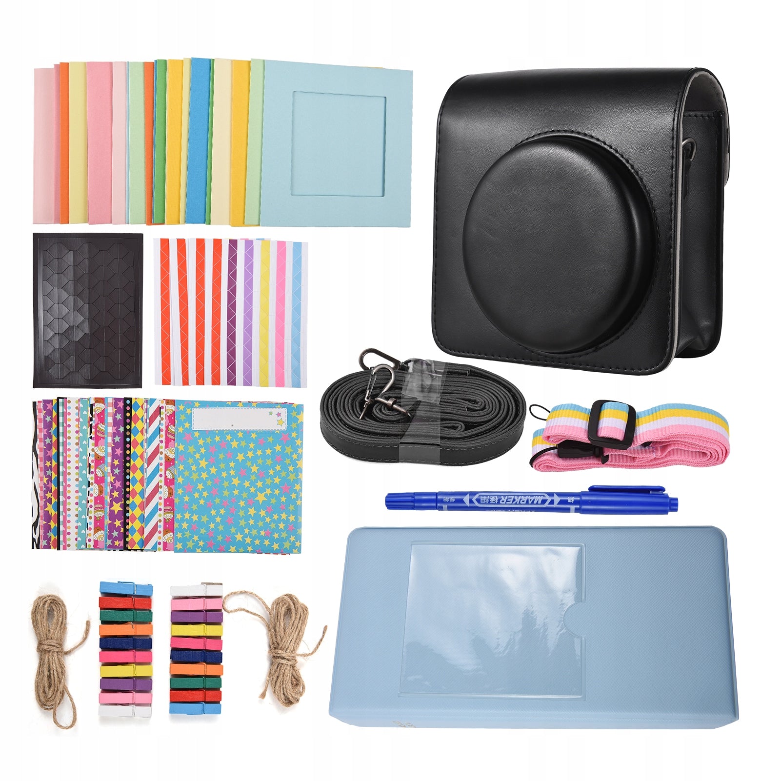 Instant Camera Akcesoria Set Fujifilm Instax Square 5B Kit