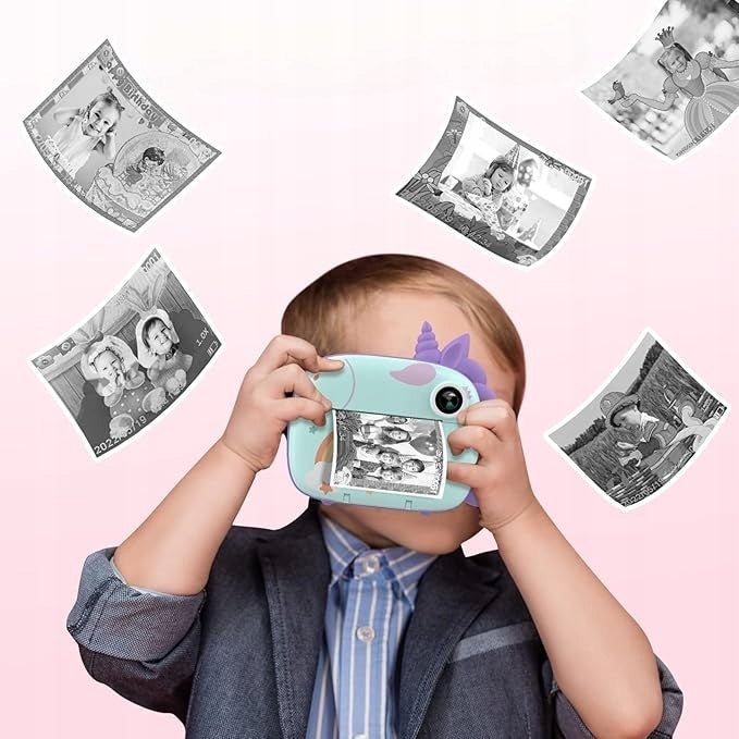 Instant Camera Children's Dinosaur Camera Packaging status original