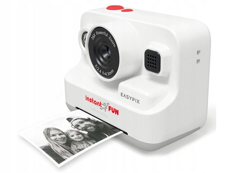 Instant Camera EASYPIX InstantFUN White