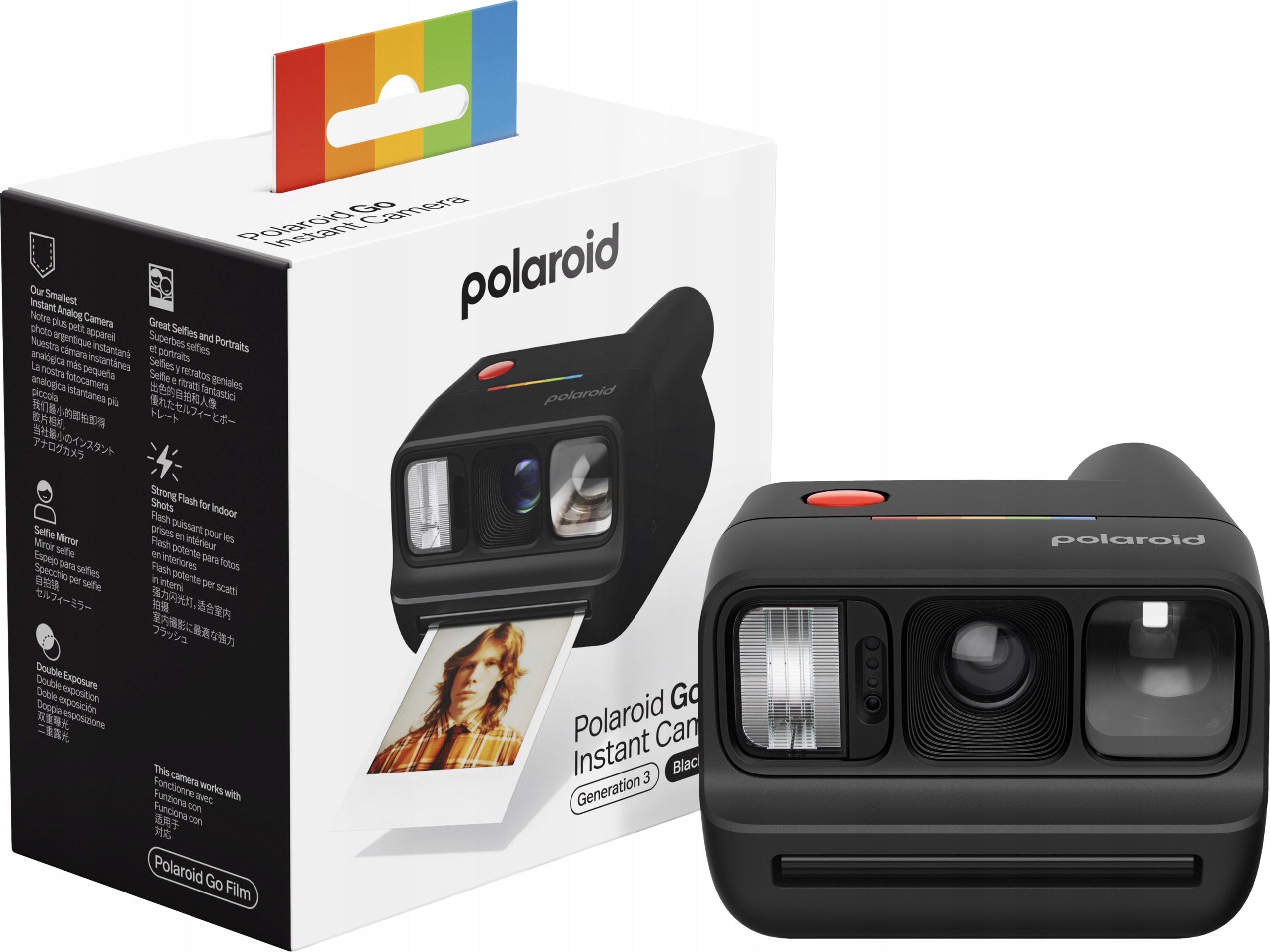Instant Camera POLAROID Go Gen 3 Black