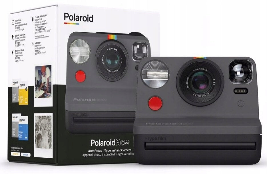 Instant Camera POLAROID Now Gen 2 Black