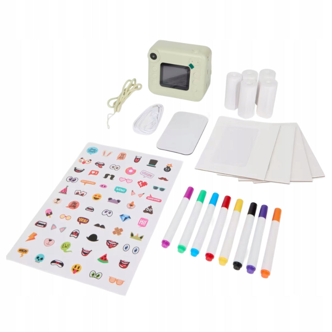 Instant Camera with Vision Printer + Photo Decoration Accessories Brand no brand