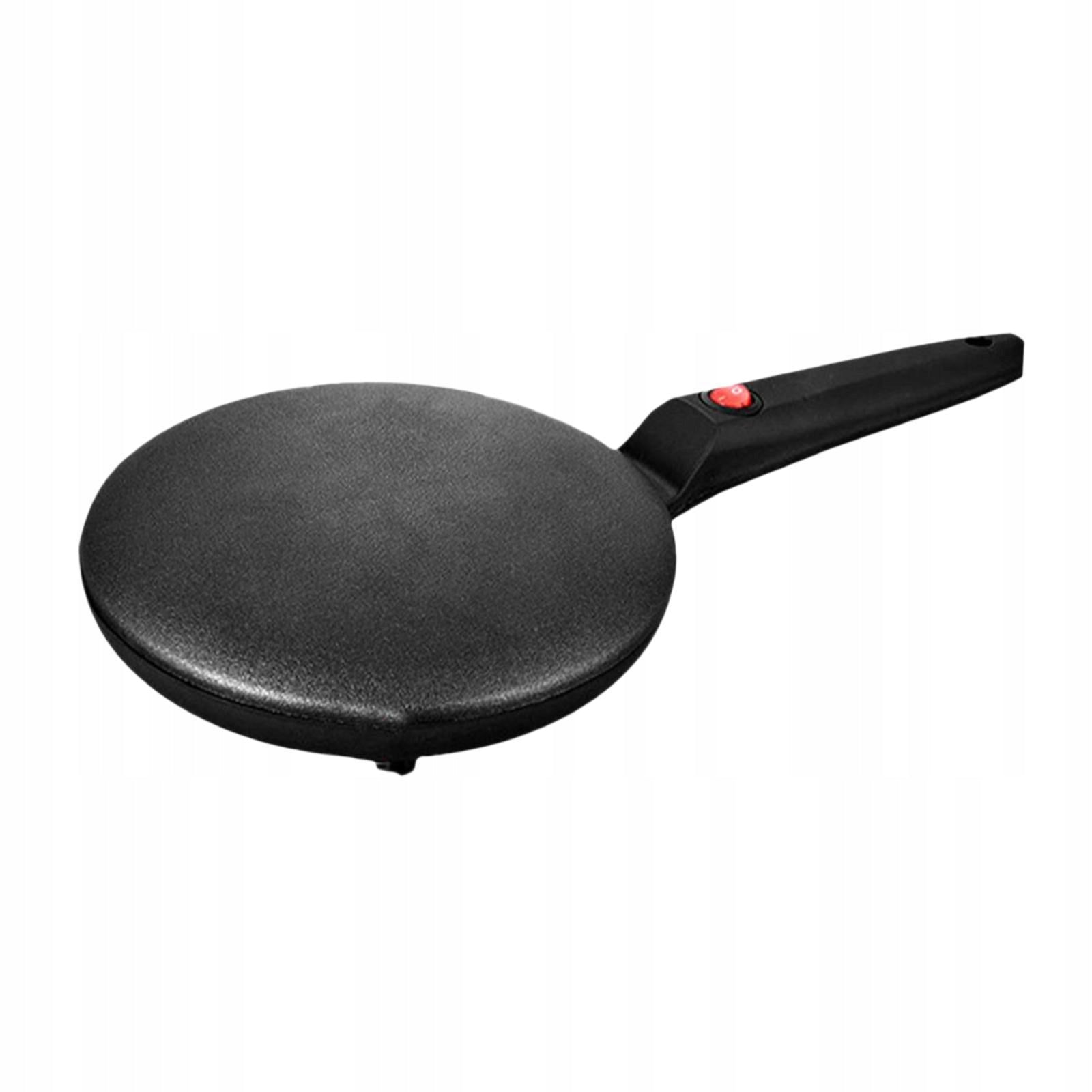 Instant Crepe Machine Breakfast Maker Nonstick Multipurpose Household Black Power rating 1.1 W