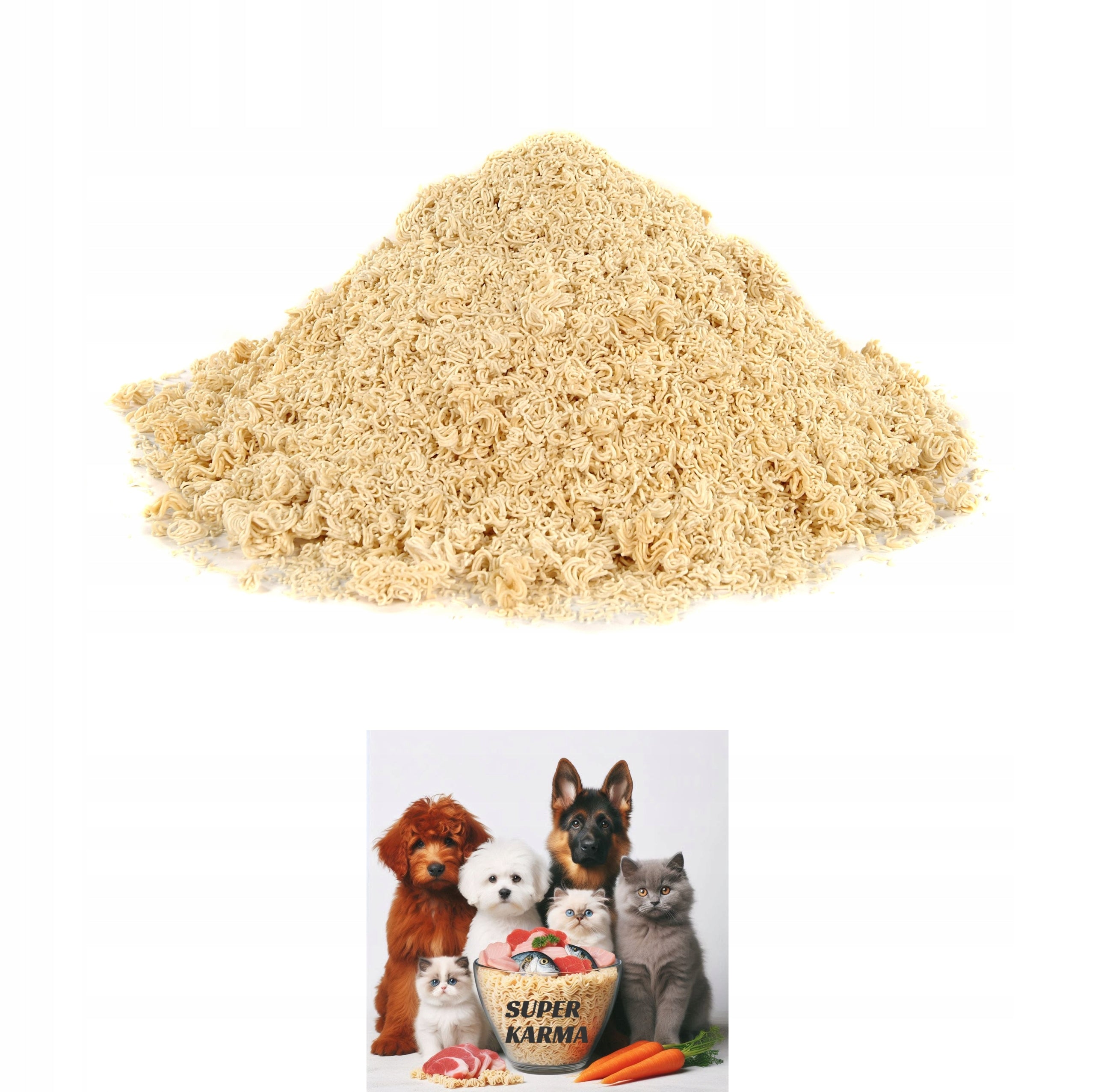 Instant Pasta CLEAN for Dog and Cat WITHOUT ADDITIVES Instant 5kg FOOD Brand ANDI
