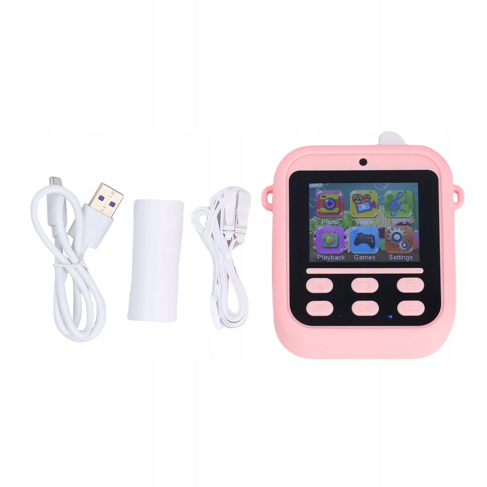 Instant Print Camera HD Dual Lens 2,4 Inch US Screen Resolution 1 Mpx