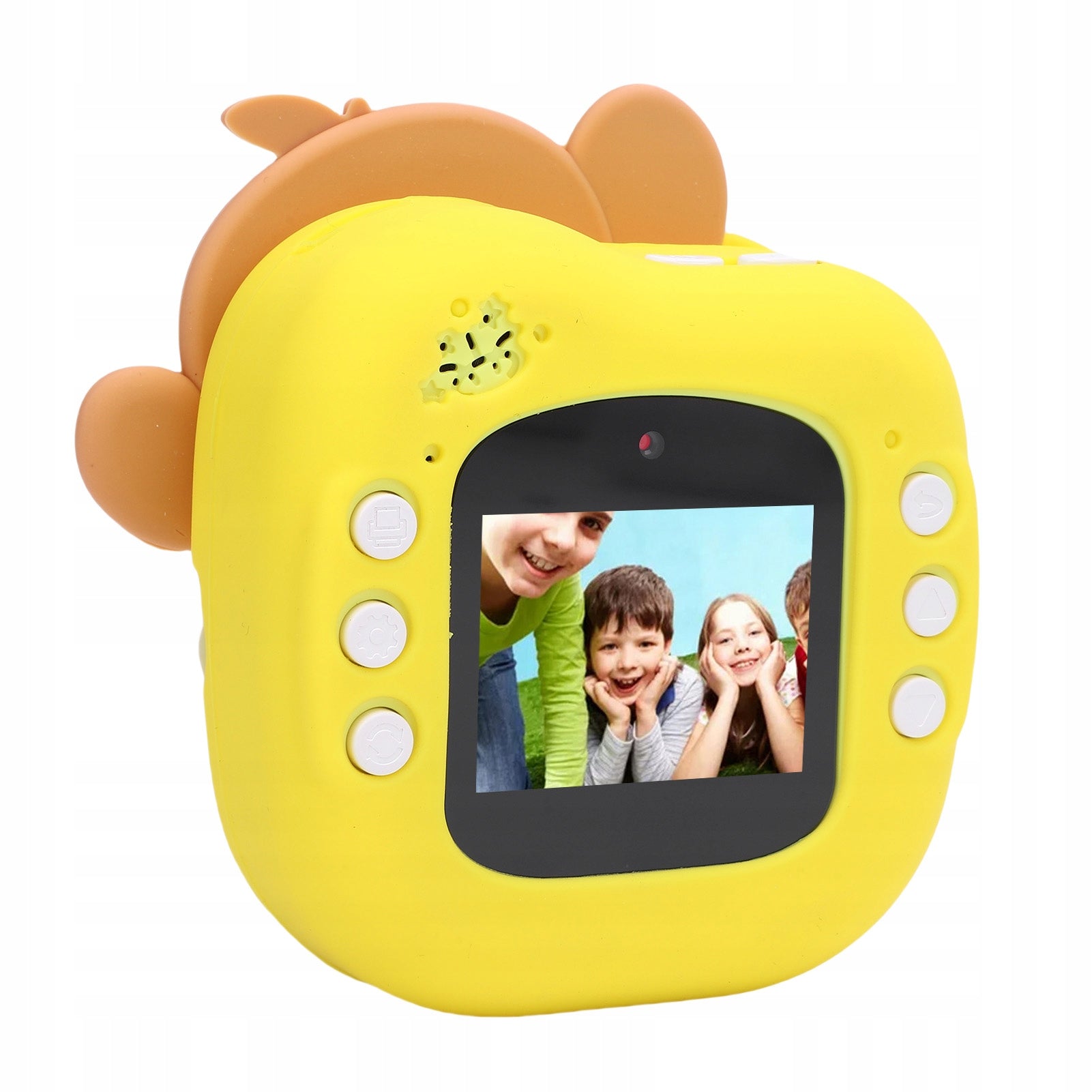 Instant Print Digital Camera 48MP FHD Cute Cartoon Monkey RP Model 9732VXCW