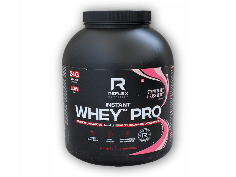Instant Whey PRO 2200g strawberry raspberry