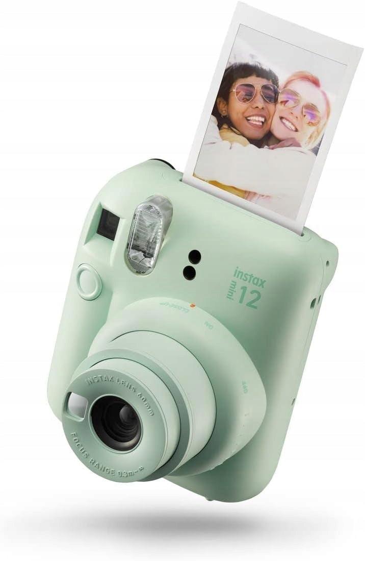 Instax Mini 12 instant camera green selfie autofocus