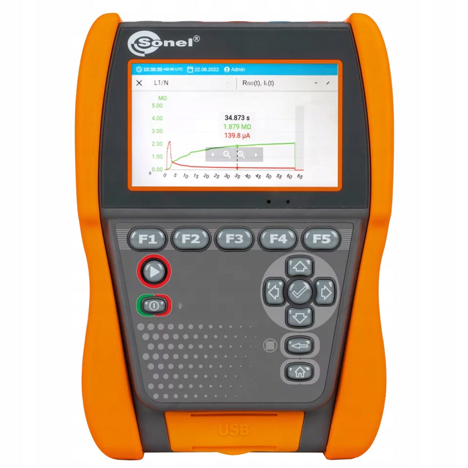 Insulation resistance meter Sonel MIC-2511 with calibration certificate Manufacturer code WMPLMIC2511