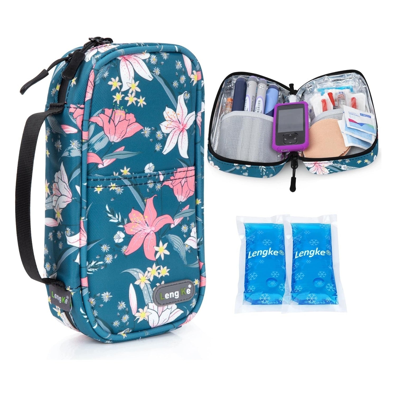 Insulin Bag - 2 Cooling Chambers - Perfect for Travel - Practical