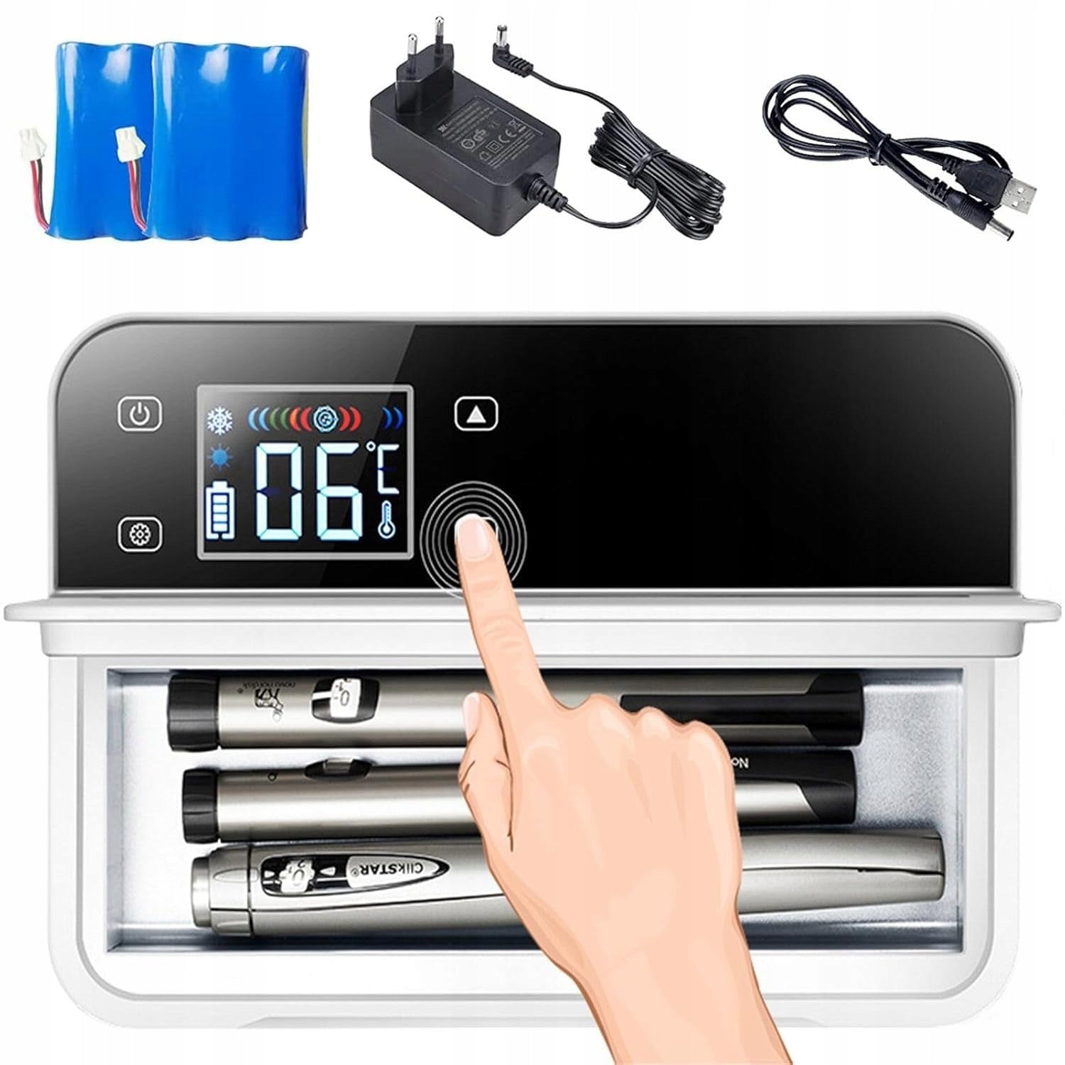 Insulin Cooler Mini Portable Drug Temperature Constant Car Manufacturer code 7049