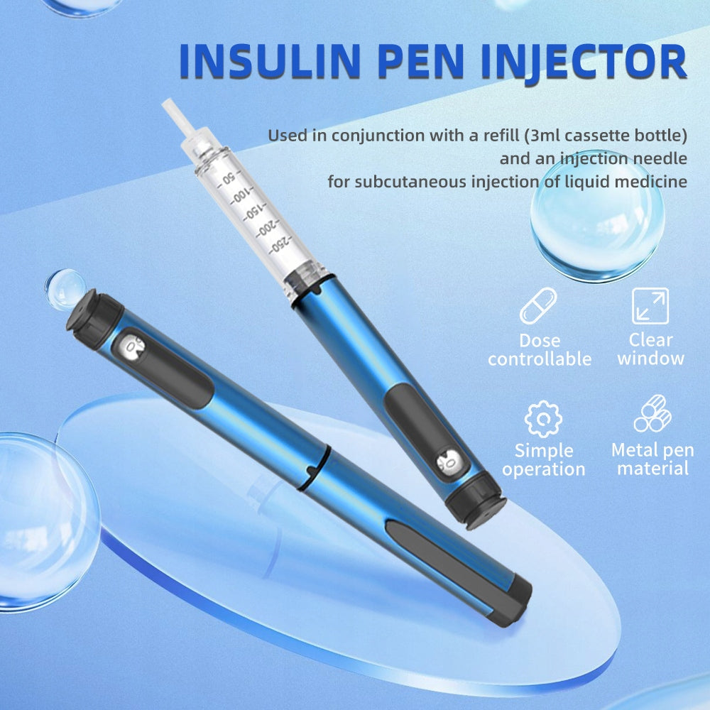 Insulin Pen Injector with Precise Dose Control & Clear Window EAN (GTIN) 692241111500