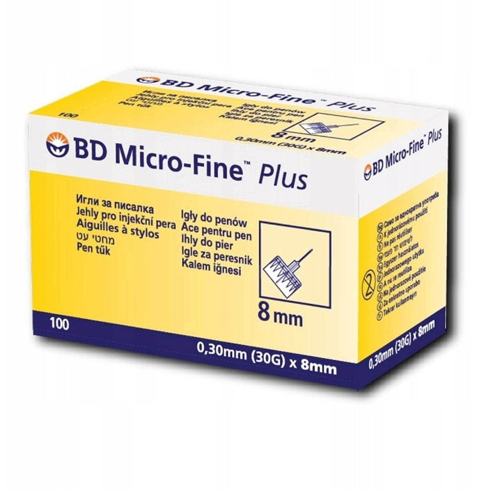 Insulin Pen Needles 30G 8mm x 0,30mm Embecta Micro Fine Plus 100pcs Medical device yes