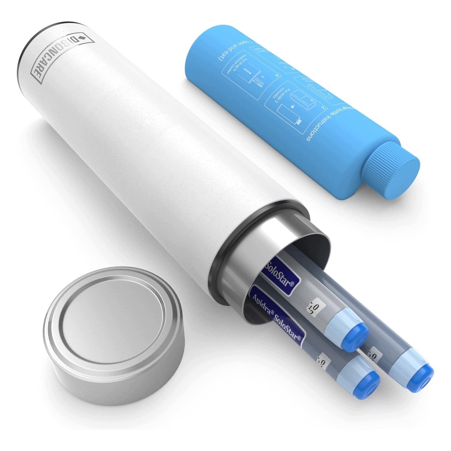 Insulin bag - biogel insulated - for diabetics - 60H 4 pen