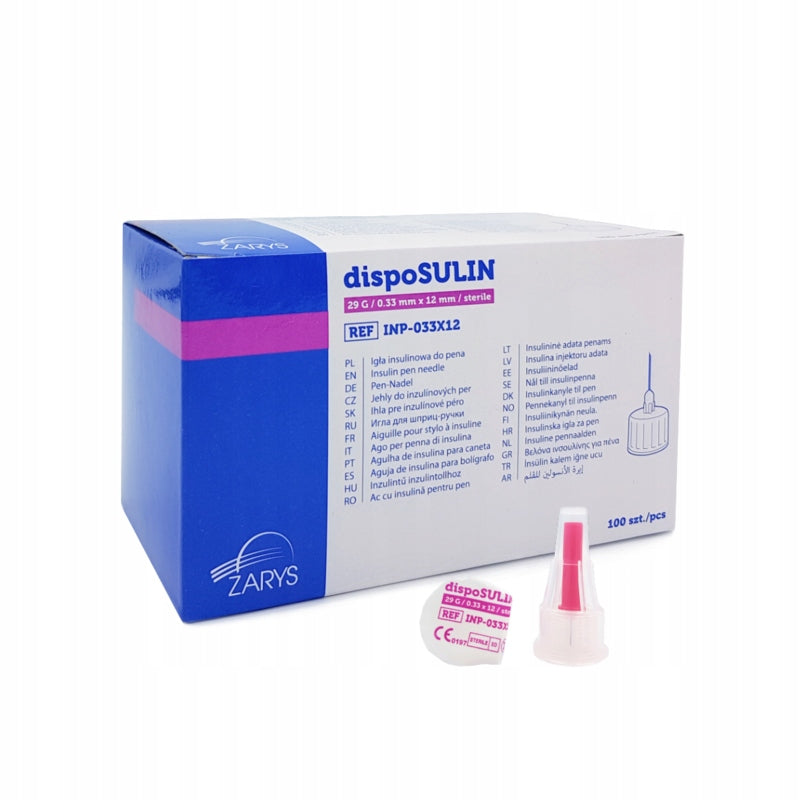Insulin needle for pena dispoSULIN 29G/0,33mmx12mm 100pcs