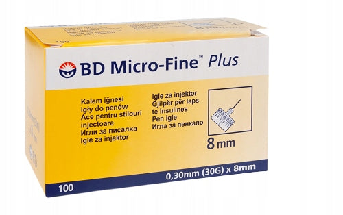 Insulin pen needles BD Micro Fine 0,3 x 8 mm 100 pieces