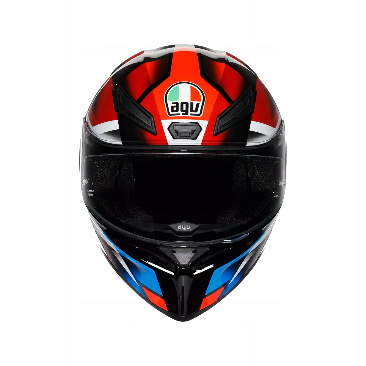 Integral Helmet AGV K1 S Fastlap Black/Red/Blue S Packaging status original