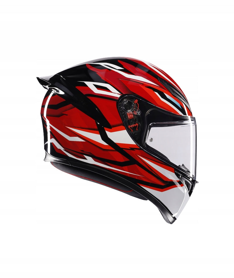 Integral Helmet AGV K1 S Lion Black/Red/White M Manufacturer's catalog number 2118394001-035-M