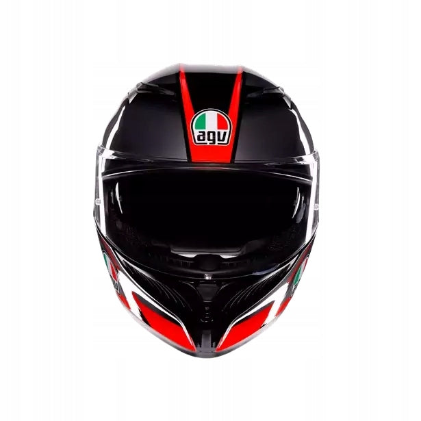 Integral Helmet AGV K3 Striga Black/Grey/Red L Packaging status original