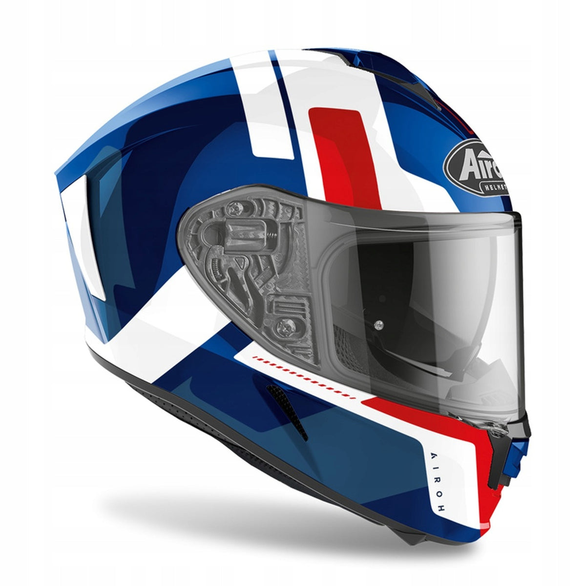 Integral Helmet AIROH Spark Shogun Gloss Blue/Red Size S EAN (GTIN) 8029243331360