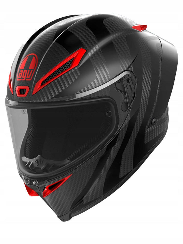 Integral helmet AGV Pista GP RR Intrepido black-red matt r S