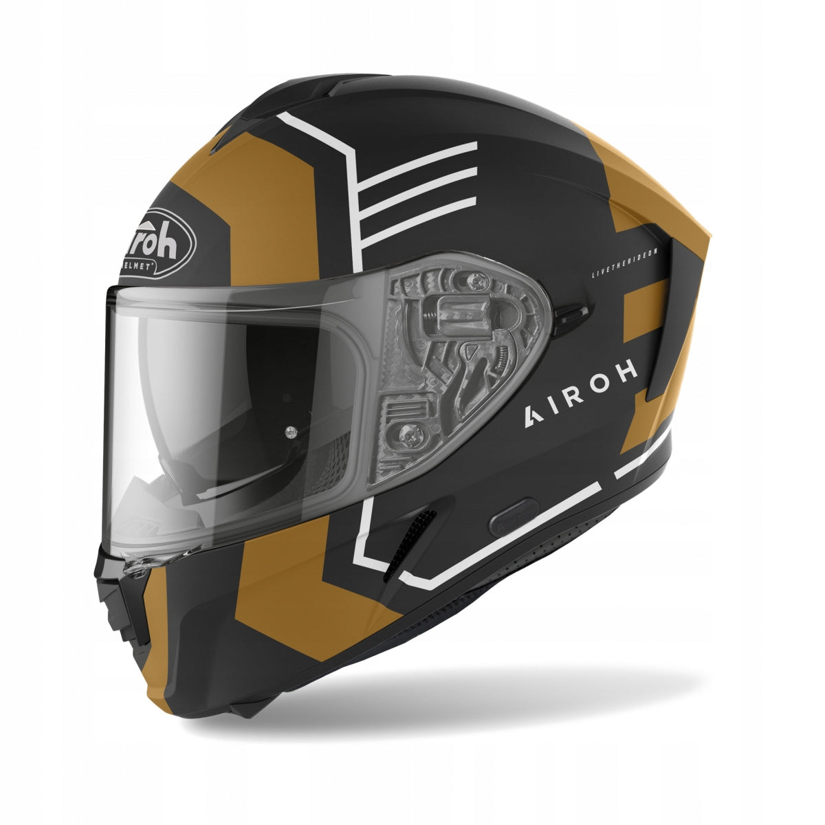 Integral helmet AIROH SPARK THRILL GOLD MAT size. S
